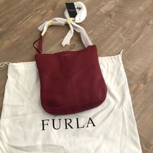 Furla Holly Leather Crossbody Bag Purse
